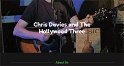 Desktop Screenshot of chrisdaviesmusic.com