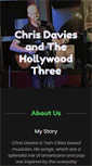 Mobile Screenshot of chrisdaviesmusic.com
